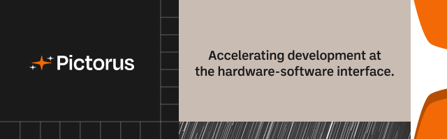 Pictorus: Accelerating Development At The Hardware-Software Interface.